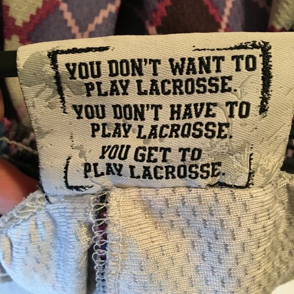 Flow Society Lacrosse shorts Lg LAX almost vintage!! M Large - Picture 9 of 11